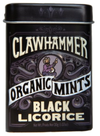 Clawhammer Organic Mints Black Licorice